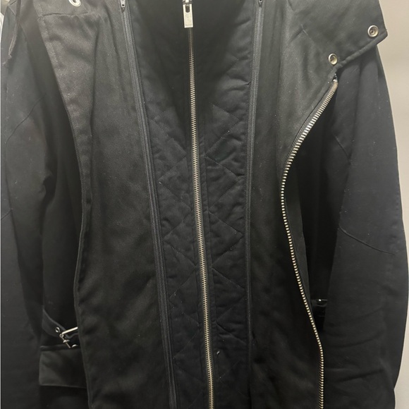 The Kooples Black Parka - Picture 4 of 10